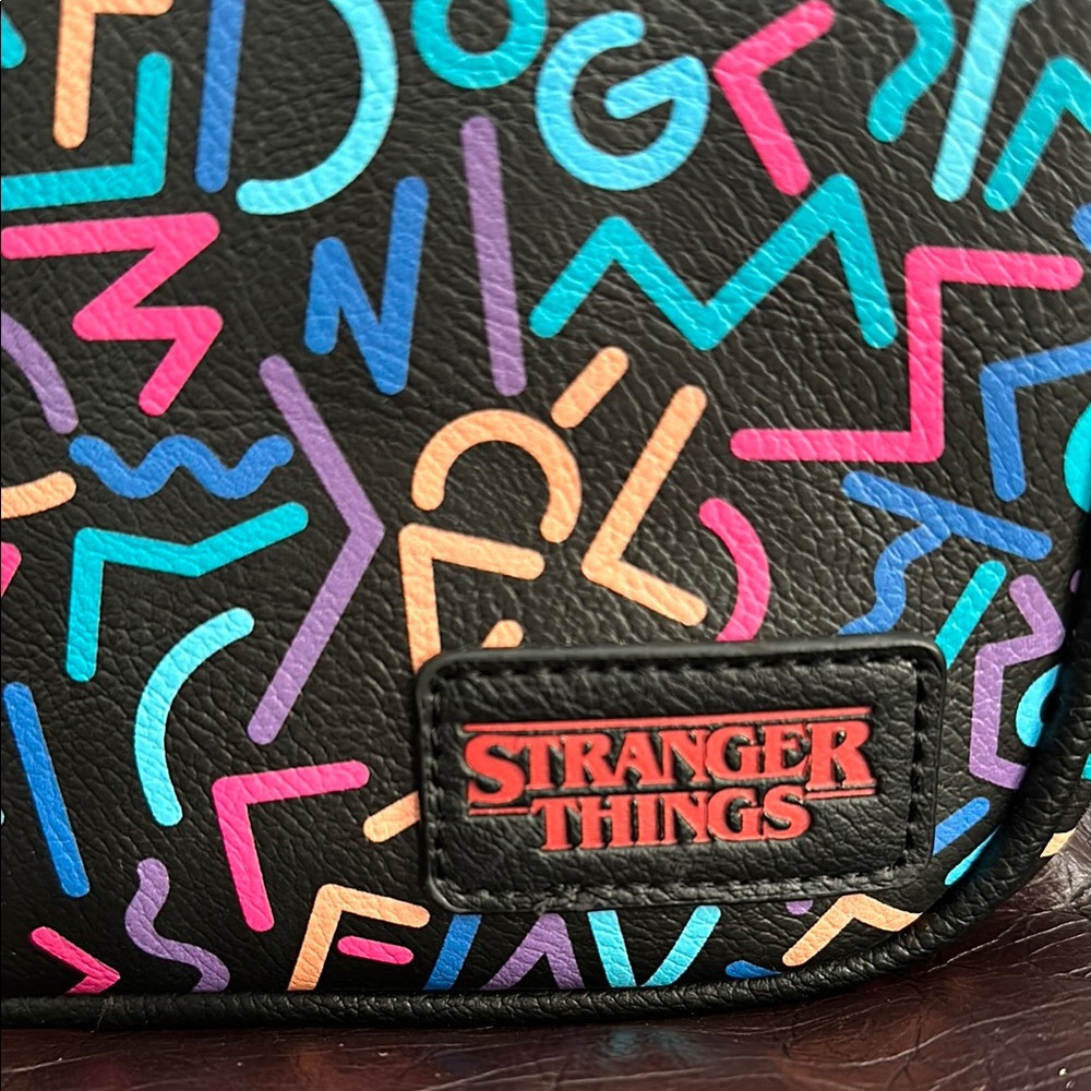 Stranger Things Geometric Pattern Backpack - Picture 4 of 6